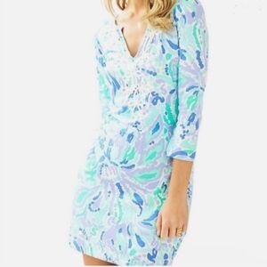 Lilly Pulitzer Marina Dress in LIlly Lilac, Womens, Large